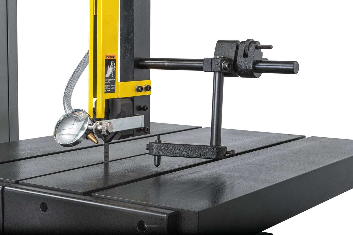 JET VBS-2012HE Вертикальный ленточнопильный станок с механизированной подачей заготовки